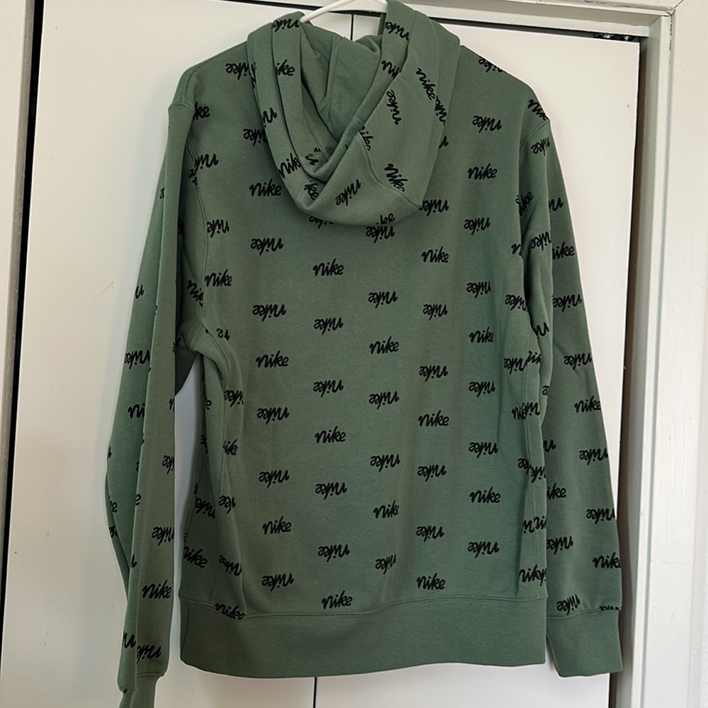Nike air men’s hoodie sweatshirt pullover green size small new with tags - Picture 2 of 3
